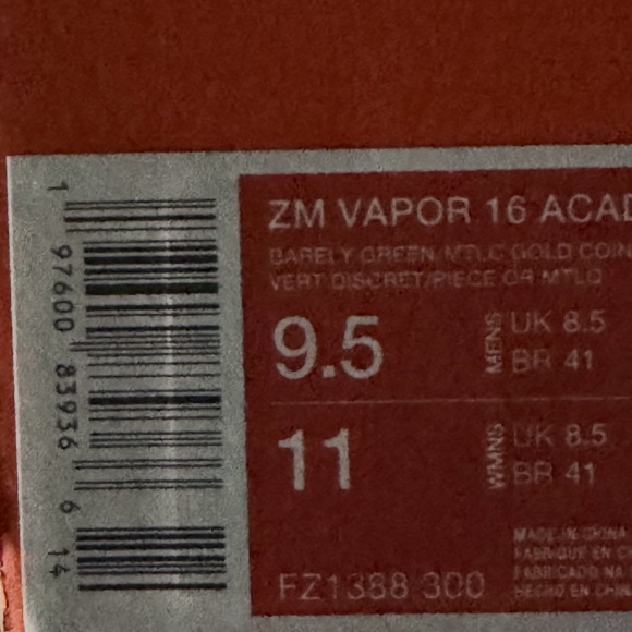 Nike men’s soccer Cleats CR7 zoom vapor - Picture 4 of 4